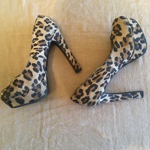 Leopard shoes from target